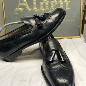 Alden 3800 Black Calfskin Tassel Loafer